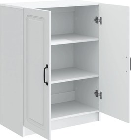 vidaXL Πλαϊνό γραφείο Λευκό 66 x 34,5 x 87 εκ. Επεξεργασμένο Ξύλο