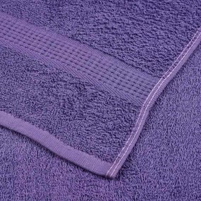 vidaXL Πετσέτες Σάουνας FROGN 4 τεμ. Μωβ 80x200 εκ. 360 γρ./μ²
