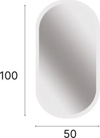 Καθρέπτης Διάφανο PACLILA 50x4.5x100