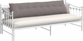 vidaXL Μαξιλάρι Πλάτης Taupe 200 x 19 x 50 εκ ύφασμα