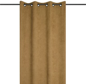 Κουρτίνα Βελουτέ (140x260) Με Τρουκς S-F Dandy Camel R6D567004