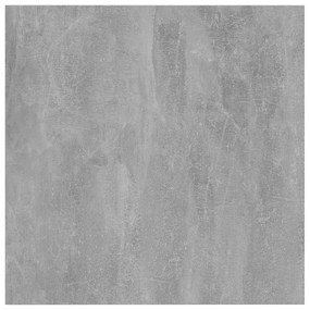 VidaXL Ράφια Βιβλιοθήκης 4 τεμ. Γκρι Σκυροδ. 40x40x1,5 εκ. Επεξ.Ξύλο