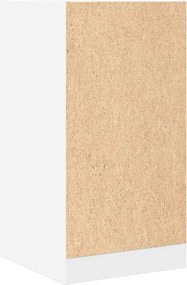 vidaXL Συρταριέρα Γενικής Χρήσης Λευκή 40x41x77,5 εκ. Επεξ. Ξύλο