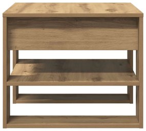 vidaXL Τραπεζάκι σαλονιού Artisan Oak 55,5x55x45cm Κατασκευασμένο ξύλο
