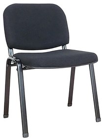 Καρέκλα Γραφείου MILOS Μαύρο Μέταλλο/Ύφασμα 53x57x46/78.5cm