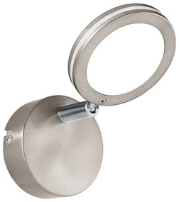 Φωτιστικό Σποτ Τοίχου Led 97067 Karystos Eglo Metal, Plastic