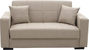 Σετ σαλονιού Vox 2τεμ ύφασμα σε κρεμ απόχρωση 214x83x82 εκ.