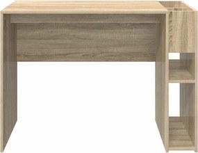 vidaXL Γραφείο Δρύς Sonoma 109 x 50 x 78 εκ Επεξεργασμένο ξύλο