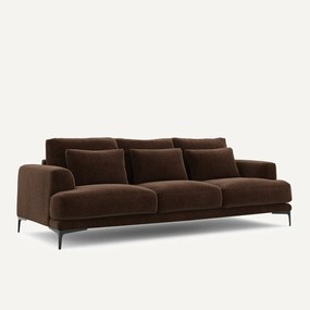 Καναπές 4 θέσεων από βελούδινο chenille, Marsile