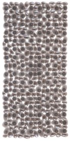 Αντιολισθητικό Πατάκι Μπανιέρας (36x71) Octopus Riverstone Διάφανο Μαύρο