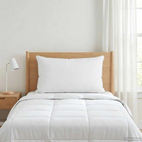 vidaXL Μαξιλάρι Λευκό 50 x 70 cm Ίνες μπαμπού