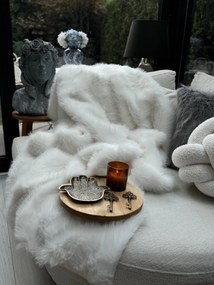 Ριχτάρι Καναπέ Λευκό LOLITA 200x75