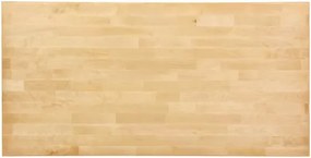 VEVOR Table Top Solid Wood Desk Top 47.2" x 29.5" x 1.5" Rectangular Maple Wood