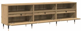 vidaXL Ντουλάπι TV artisan δρυς 150 x 30 x 44.5 εκ. Επεξεργασμένο ξύλο