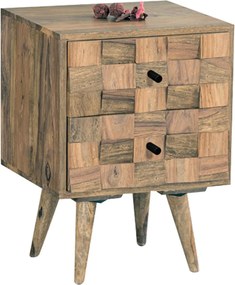 TEKA Κομοδίνο Ξύλο Ακακία Φυσικό   1τμχ