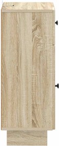 vidaXL Ντουλάπι Αποθήκευσης Μπάνιου EDE Sonoma Δρυς 30 x 31 x 80 εκ.