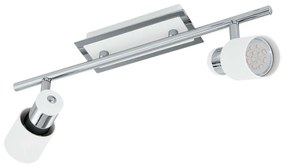 Φωτιστικό Σποτ Led 92085 White Davida Eglo Metal