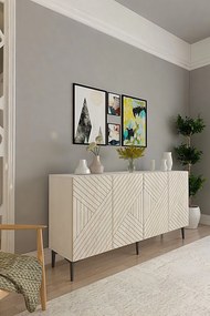 Console Ferro 150 - White, Travertine White
Travertine