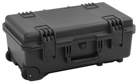 VidaXL Θήκη Πτήσης Φορητή Μαύρη 55x35x22,5 εκ. από Πολυπροπυλένιο