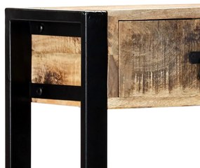 vidaXL Τραπέζι Κονσόλα 90 x 30 x 75 εκ. από Μασίφ Ξύλο Μάνγκο