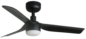 Ανεμιστήρας Οροφής Mini Punt S 33822-1TW D90cm 10W 2700/ 4000/ 6000K 480lm Black Faro Barcelona Διάμετρος 90cm