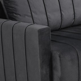 Καναπές - Κρεβάτι Comfort Fylliana Γκρί 235x104x80 εκ. 135x104x80 εκ.