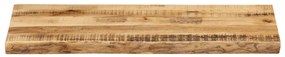 vidaXL Επιφάνεια Τραπεζιού 90x40x2,5 εκ. Live Edge Μασίφ Ξύλο Μάνγκο