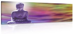 Εικόνα του Βούδα σε αφηρημένο φόντο - 135x45