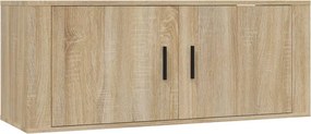 vidaXL Σετ Επίπλων Τηλεόρασης 8 Τεμαχίων Sonoma Δρυς Επεξ. Ξύλο