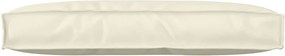 vidaXL Μαξιλάρι Κρεμ 80 x 40 x 12 cm Ύφασμα Όξφορντ