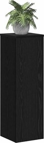 vidaXL Βάση φυτών 2 pcs Μαύρη Οξυά 25 x 25 x 80 cm Επεξεργασμένο ξύλο