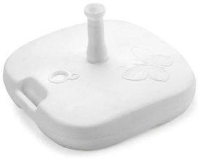 Βάση ομπρέλας IPAE Progarden 44 x 44 x 12 cm Λευκό πολυπροπυλένιο