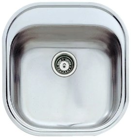 Teka Stylo 1C Ένθετος Νεροχύτης Inox Σαγρέ Μ46.5xΠ48.5cm