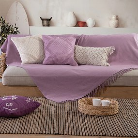Ριχτάρι Διθέσιου Καναπέ (180x250) Nef-Nef Homeware Fargo Mauve