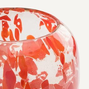 Βάζο από φυσητό γυαλί Υ32 εκ., Seventi