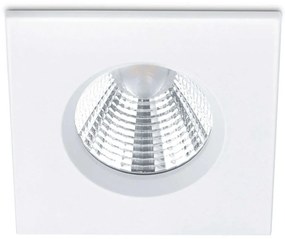 Σποτ Χωνευτό Zagros 650610131 8x8x5cm Dim Led 345Lm 5,5W 3000K White Trio Lighting Square