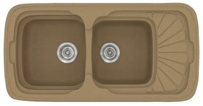 Sanitec Classic 304 Metallic Coffee Νεροχύτης