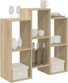 vidaXL Πλαϊνό γραφείο Δρύς Sonoma 90 x 30 x 90 cm