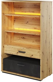 Βιβλιοθήκη γραφείου Qubic 2S - 90.00Χ42.00Χ138.00cm