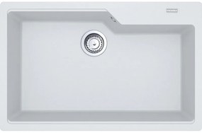 Franke Urban UBG 610-78 Polar White Γρανιτένιος Νεροχύτης 80cm