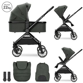 LORELLI ΠΟΛΥΚΑΡΟΤΣΙ 2 ΣΕ 1 ΜΕ ΣΚΛΗΡΗ ΚΑΛΑΘΟΥΝΑ REYA GREEN 10022072504