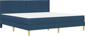 vidaXL Σκελετός Κρεβατιού Μπλε 180 x 200 cm Πολυεστέρας