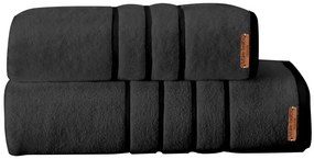 Makis Tselios Home Πετσέτα Σώματος Prive 90x150εκ. Titanium Βάρους 600gr/m²