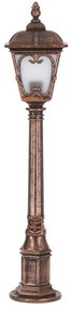 Φωτιστικό Δαπέδου 685AVN1204 80x20x100cm E27 40W Brown Opviq