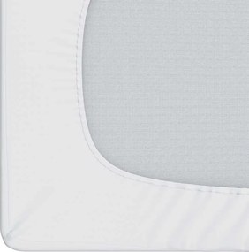 vidaXL Προστατευτικό στρώματος Λευκό 200x200 εκ. Αδιάβροχο