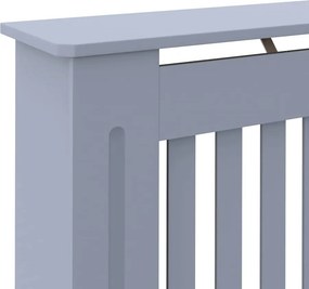 vidaXL Κάλυμμα Καλοριφέρ Ανθρακί 152 x 19 x 81,5 εκ. από Επεξεργασμένο Ξύλο