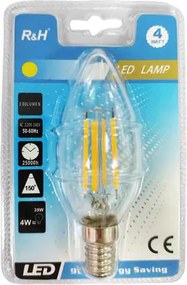 Λάμπα LED E14 4W 300lm – LED Bulb E14 4W 300lm