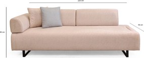 3-Seat Sofa-Bed Infinity - Beige Beige