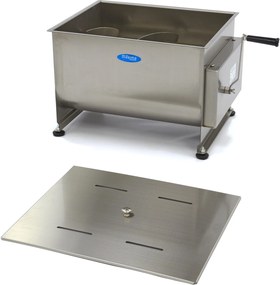 Meat Mixer - 50L - 43kg Meat - Double Axle - Manual