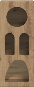vidaXL Πλαϊνό γραφείο ELST Artisan Oak 40 x 35 x 100.5 εκ